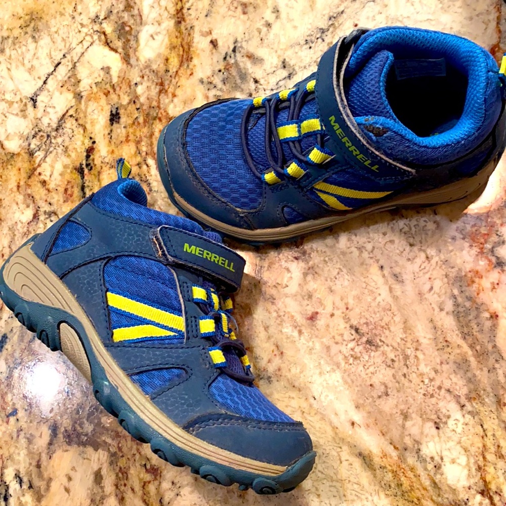 Merrell 11c child hiking boots